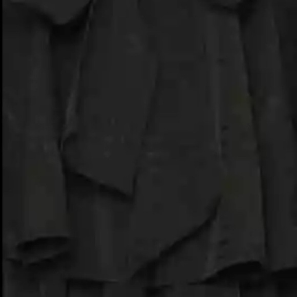 Edite Mode Women's Size XS Fashion Strap Tie-Up Ruffle Romper Black Checkered - Picture 5 of 12